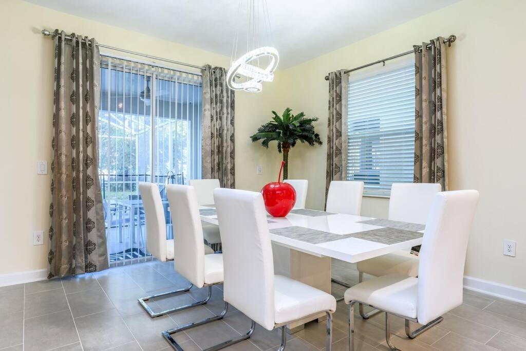 Close To Disney & Other Theme Parks,Private Heated Poolspa, Bbq & Game Rm Kissimmee Exterior foto