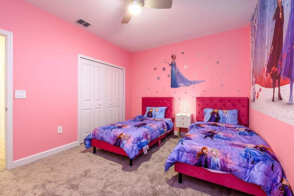 Close To Disney & Other Theme Parks,Private Heated Poolspa, Bbq & Game Rm Kissimmee Exterior foto
