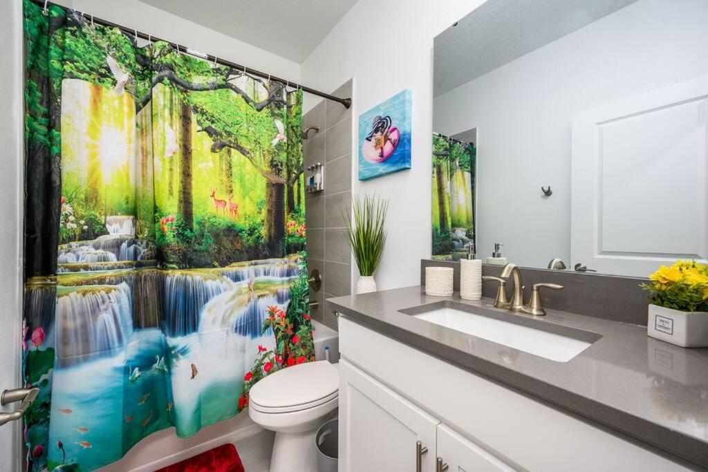 Close To Disney & Other Theme Parks,Private Heated Poolspa, Bbq & Game Rm Kissimmee Exterior foto